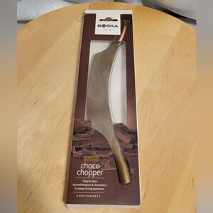 BOSKA 320416 Choco Chopper Chocolate Knife, Compact, Stainless Steel